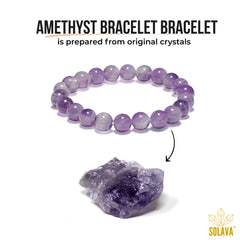 Original Amethyst Bracelet with Certificate