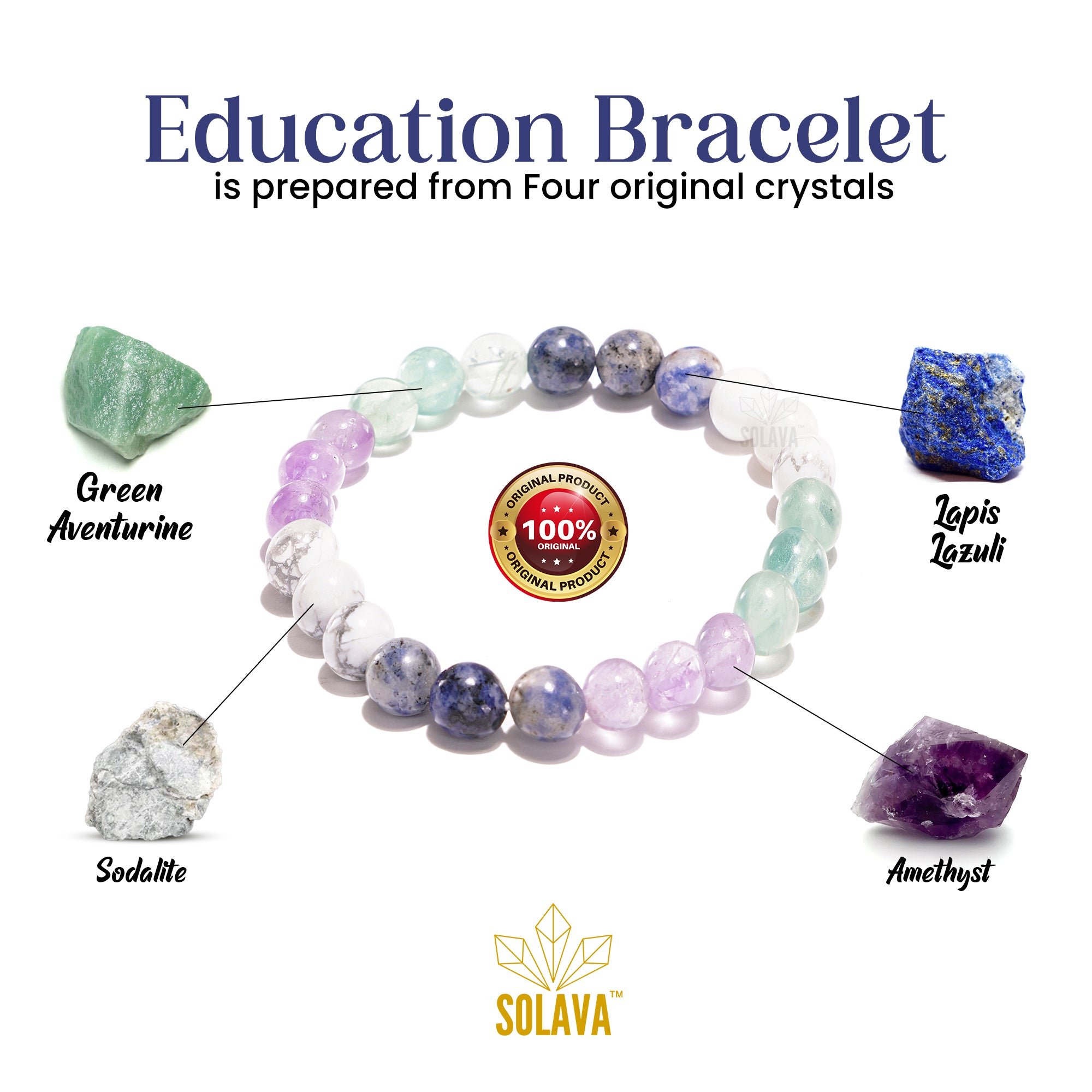 Original Crystal Education Bracelet