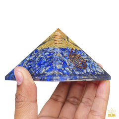 Original Lapis Lazuli Crystal Pyramid