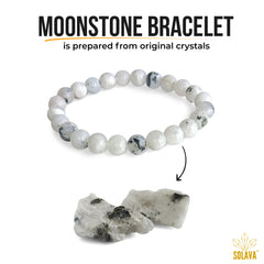 Original Rainbow Moonstone Bracelet