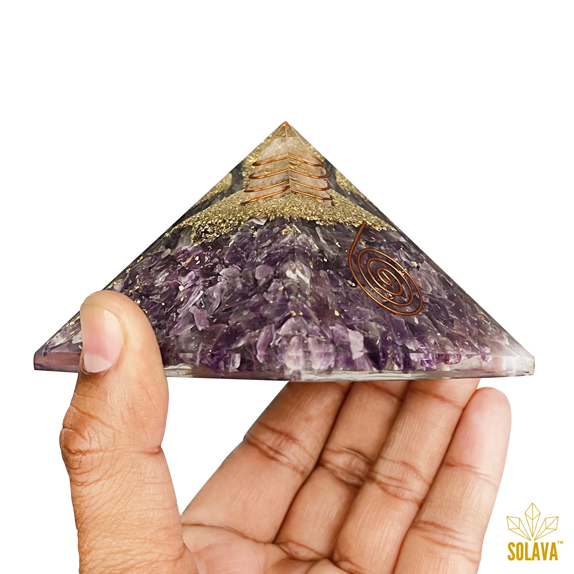 Original Amethyst Crystal Pyramid