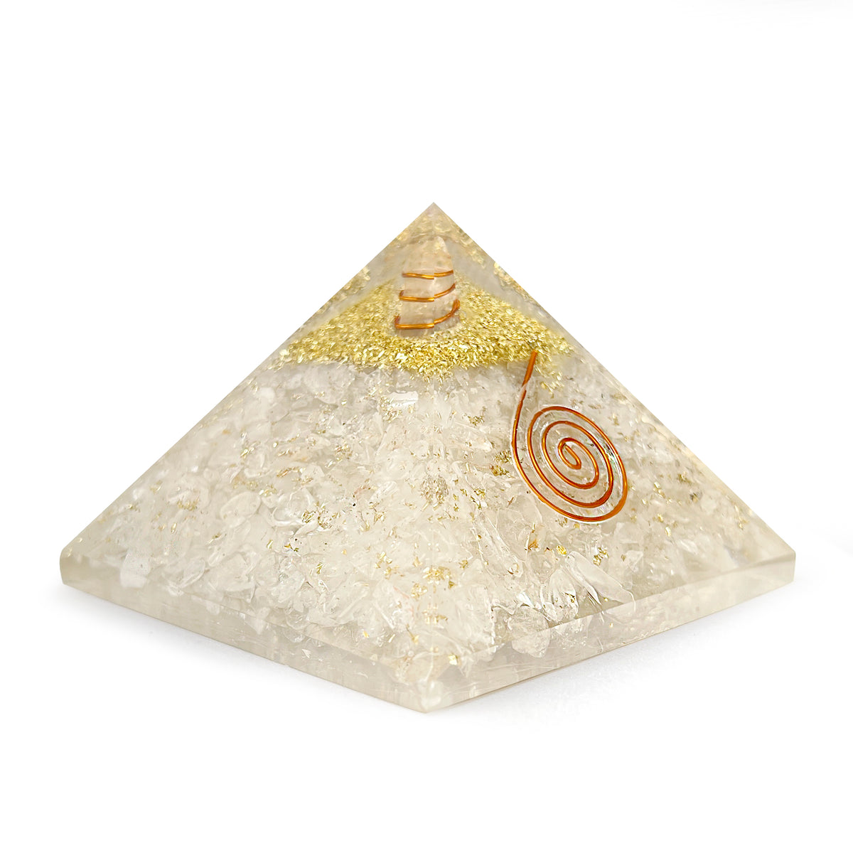 Original Clear Quartz Crystal Pyramid