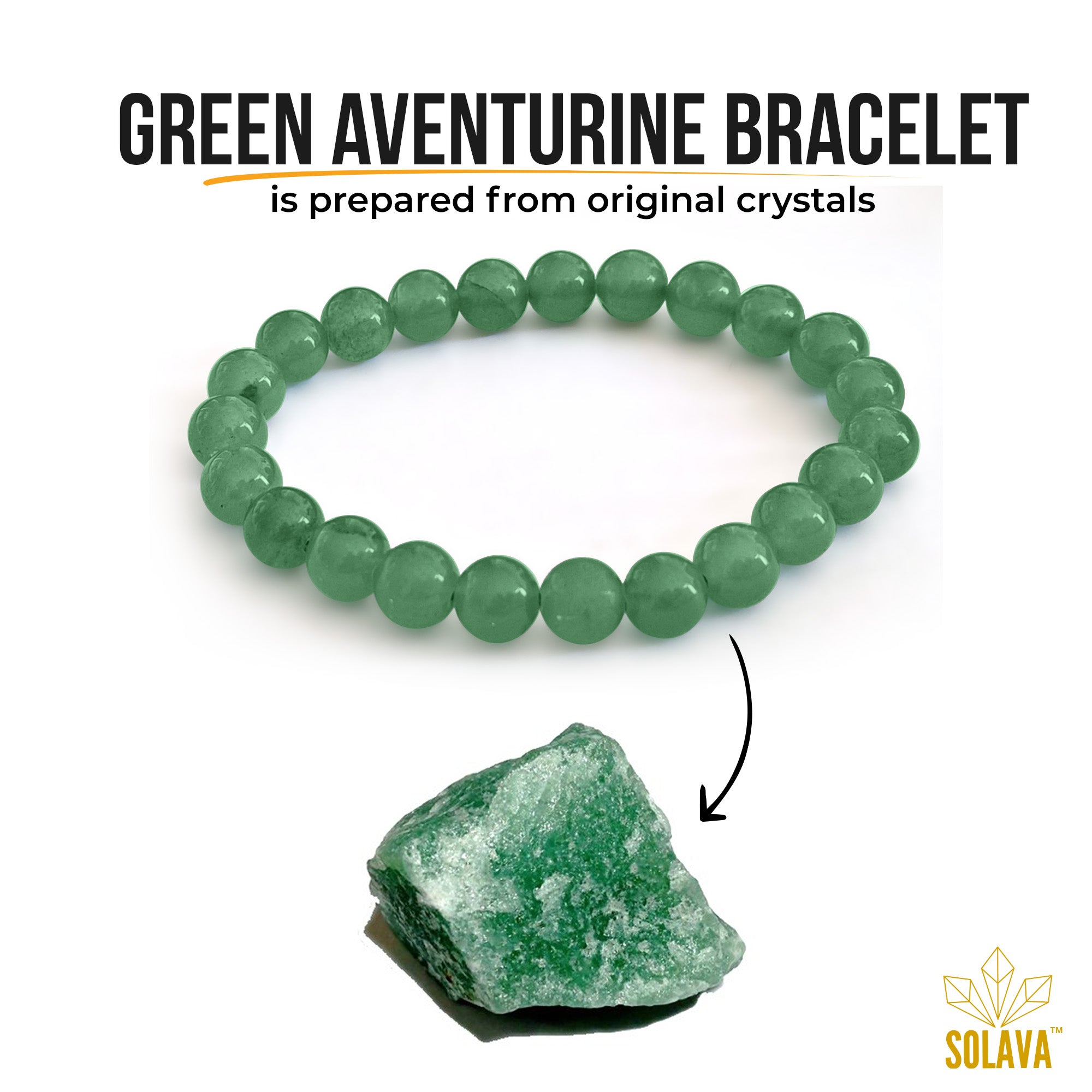 Original Green Aventurine Bracelet with Certificate