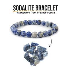 Original Sodalite Bracelet with Certificate