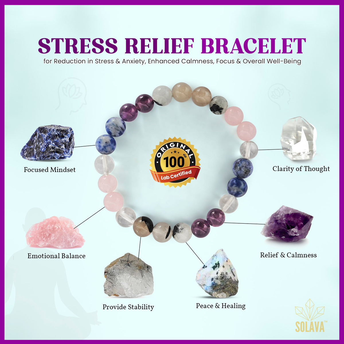 Original Anxiety and Stress Relief Bracelet