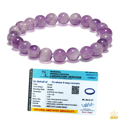 Original Amethyst Bracelet with Certificate