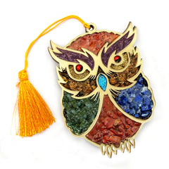 Original Seven Chakra Crystal Owl