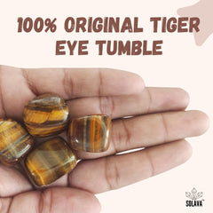Original Tiger Eye Stone Tumble
